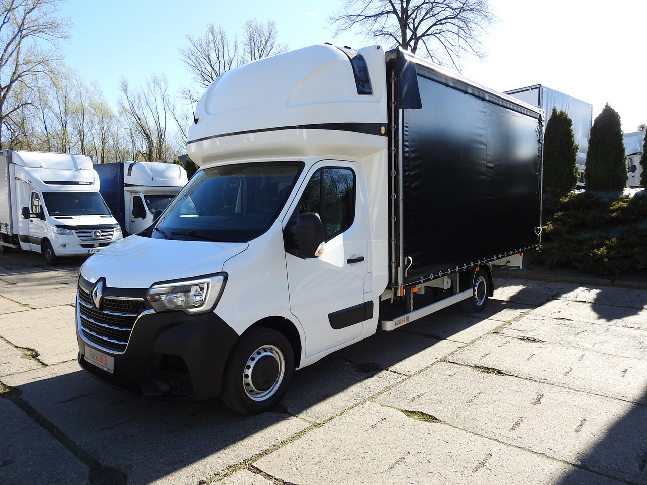 Curtain side van RENAULT MASTER TARPAULIN 10 PALLETS WEBASTO CRUISE CONTROL AIR CONDITIONING LED LIGHTS  165HP: picture 6