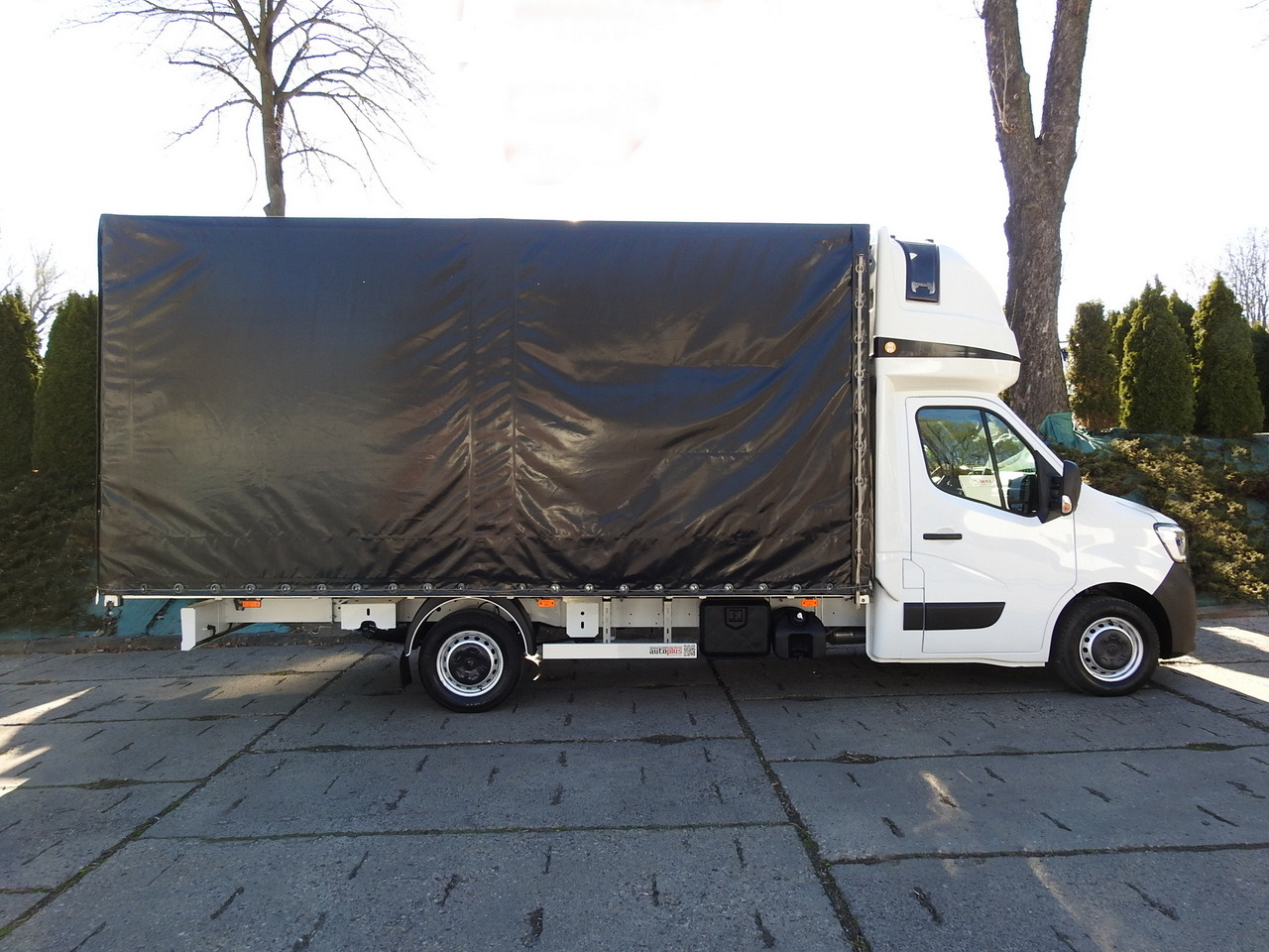 Curtain side van RENAULT MASTER TARPAULIN 10 PALLETS WEBASTO CRUISE CONTROL AIR CONDITIONING LED LIGHTS  165HP: picture 7