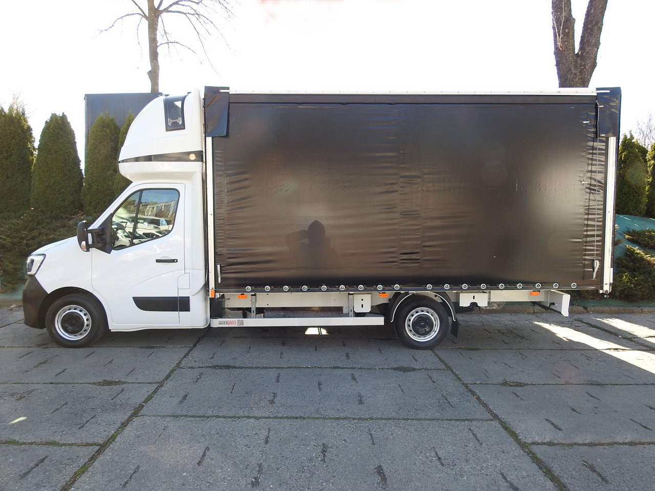 Curtain side van RENAULT MASTER TARPAULIN 10 PALLETS WEBASTO CRUISE CONTROL AIR CONDITIONING LED LIGHTS  165HP: picture 9