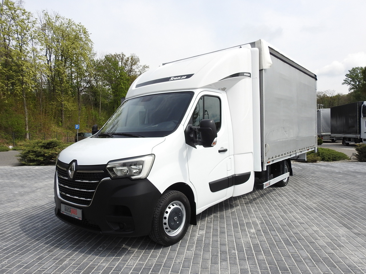 Curtain side van RENAULT MASTER TARPAULIN 10 PALLETS WEBASTO CRUISE CONTROL AIR CONDITIONING LED LIGHTS PNEUMATICS  165HP: picture 21