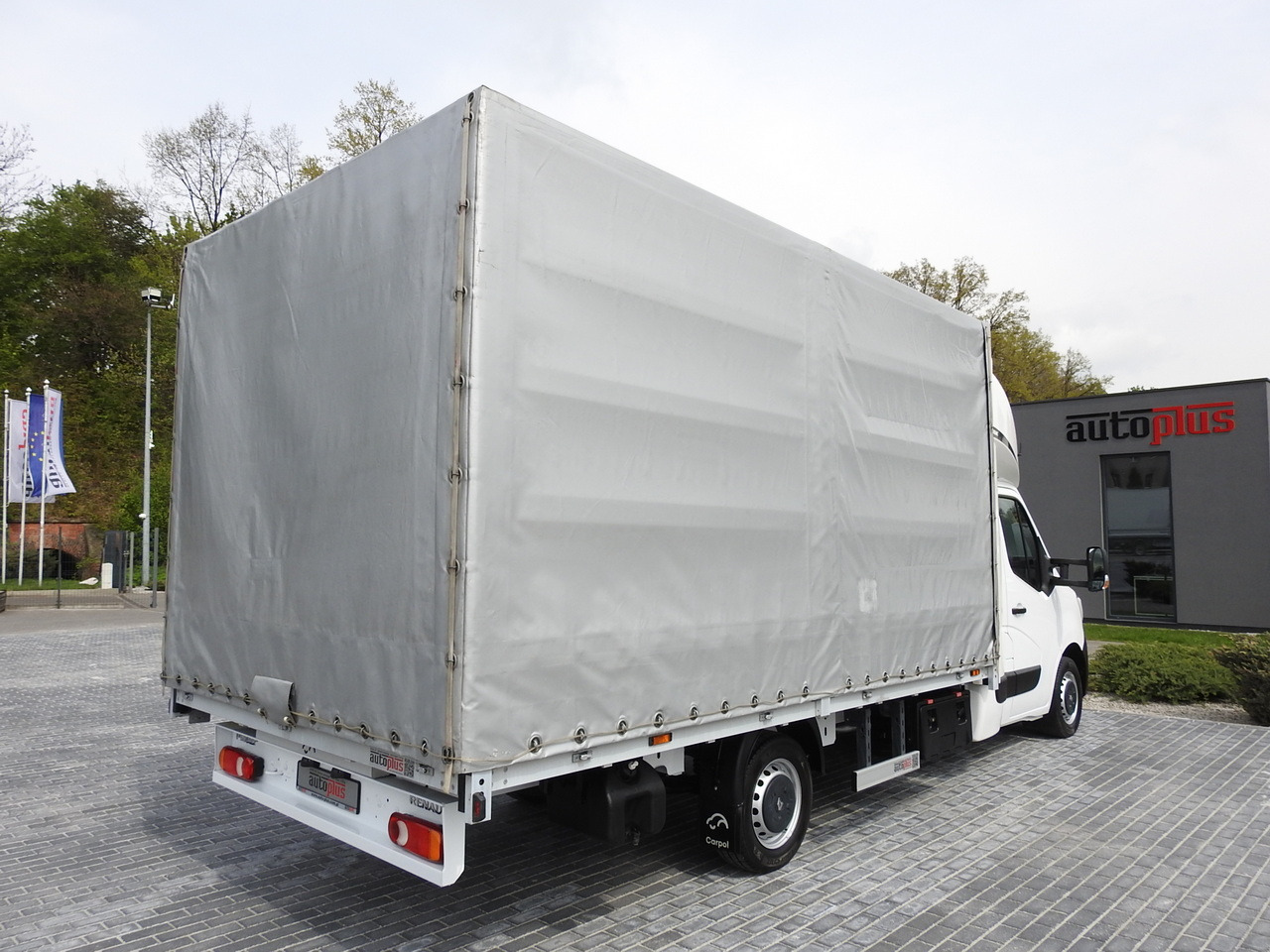 Curtain side van RENAULT MASTER TARPAULIN 10 PALLETS WEBASTO CRUISE CONTROL AIR CONDITIONING LED LIGHTS PNEUMATICS  165HP: picture 13