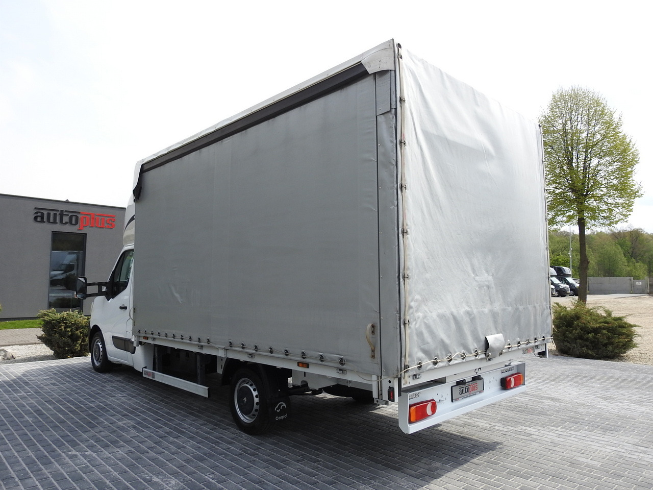Curtain side van RENAULT MASTER TARPAULIN 10 PALLETS WEBASTO CRUISE CONTROL AIR CONDITIONING LED LIGHTS PNEUMATICS  165HP: picture 10
