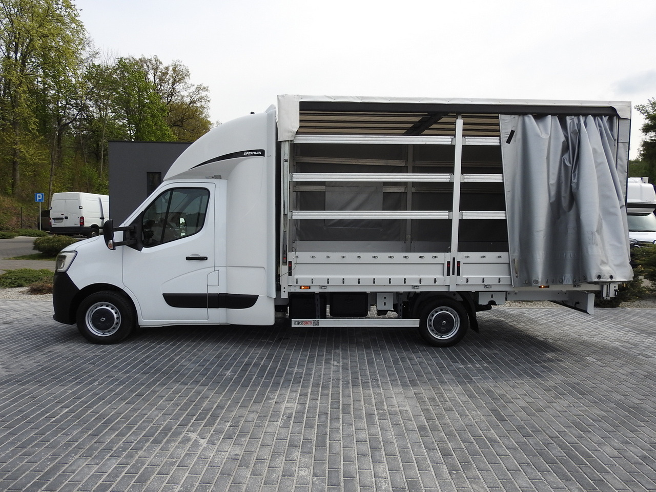 Curtain side van RENAULT MASTER TARPAULIN 10 PALLETS WEBASTO CRUISE CONTROL AIR CONDITIONING LED LIGHTS PNEUMATICS  165HP: picture 8