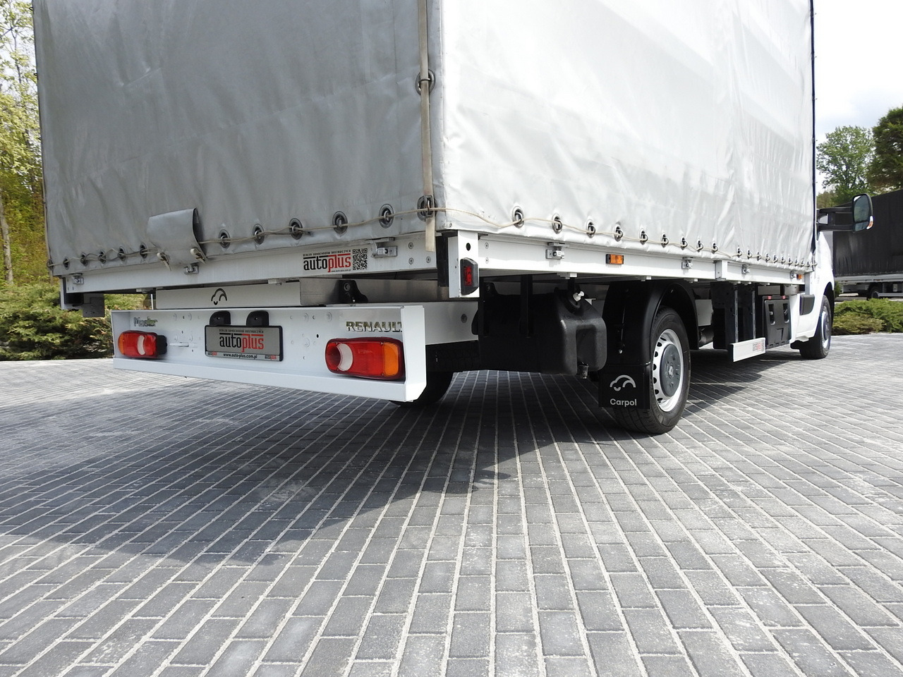 Curtain side van RENAULT MASTER TARPAULIN 10 PALLETS WEBASTO CRUISE CONTROL AIR CONDITIONING LED LIGHTS PNEUMATICS  165HP: picture 26