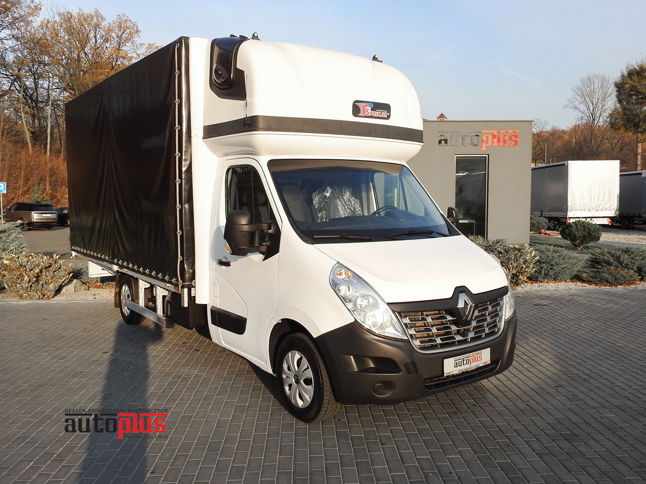 RENAULT MASTER TARPAULIN 10 PALLETS WEBASTO CRUISE CONTROL AIR CONDITIONING PNEUMATICS 170HP - Curtain side van: picture 1 RENAULT MASTER TARPAULIN 10 PALLETS WEBASTO CRUISE CONTROL AIR CONDITIONING PNEUMATICS 170HP - Curtain side van: picture 1
