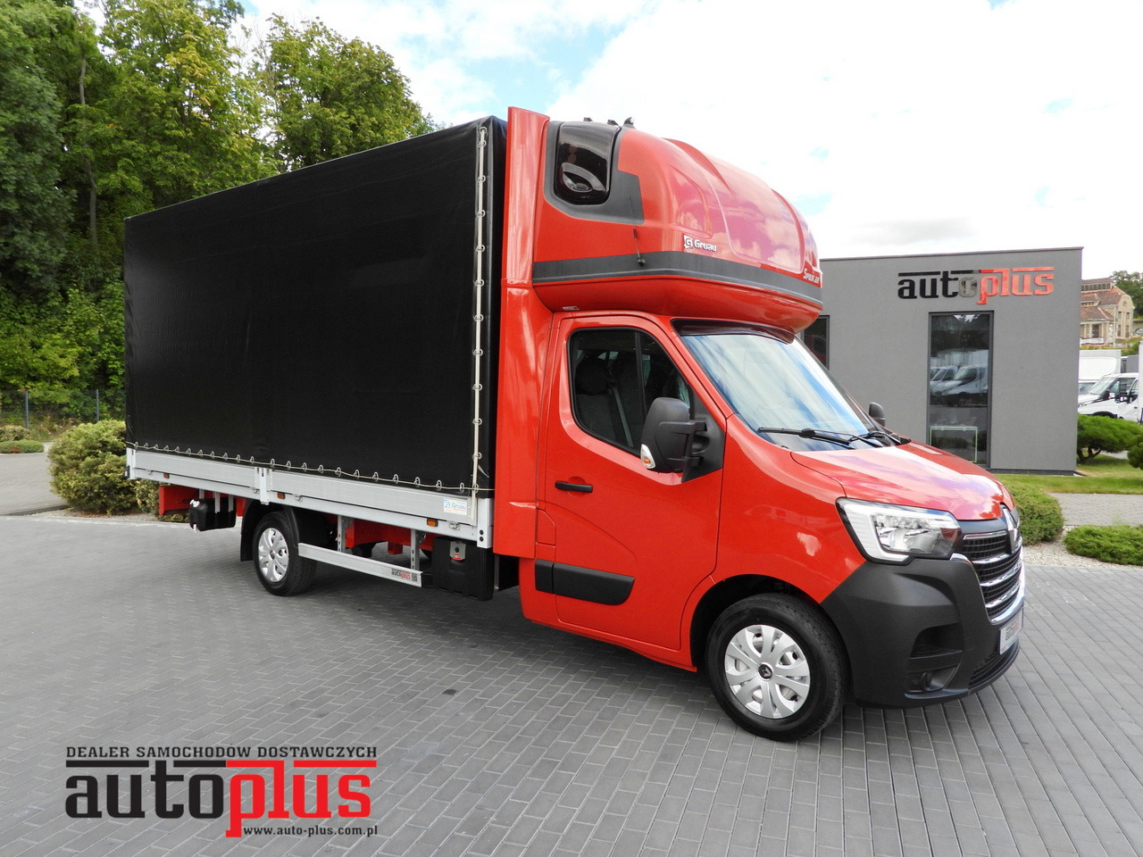RENAULT MASTER TARPAULIN 10 PALLETS WEBASTO CRUISE CONTROL LED LIGHTS AIR CONDITIONING 165HP - Curtain side van: picture 1 RENAULT MASTER TARPAULIN 10 PALLETS WEBASTO CRUISE CONTROL LED LIGHTS AIR CONDITIONING 165HP - Curtain side van: picture 1
