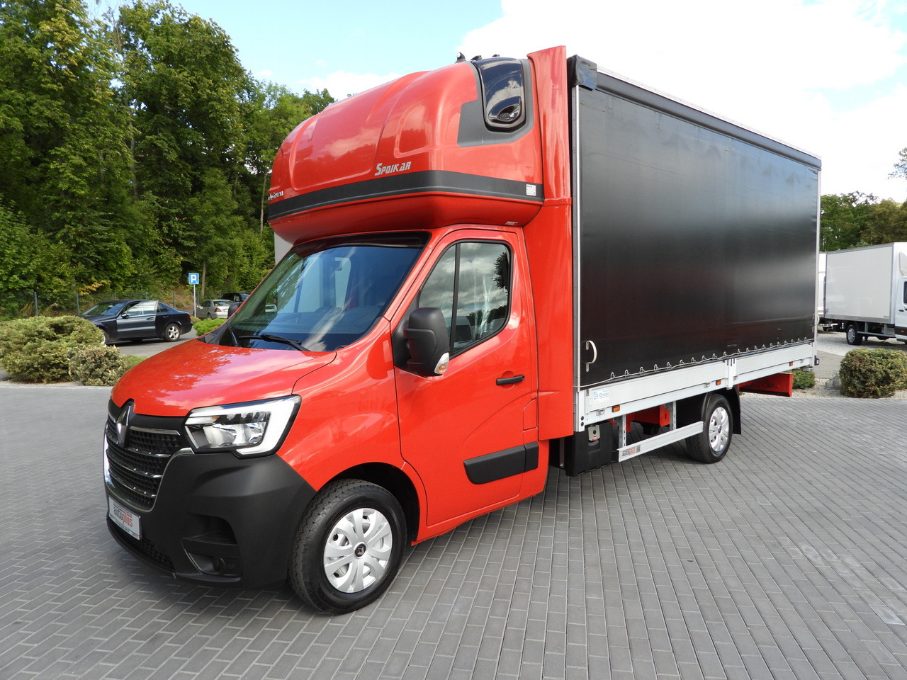 Curtain side van RENAULT MASTER TARPAULIN 10 PALLETS WEBASTO CRUISE CONTROL LED LIGHTS AIR CONDITIONING  165HP: picture 18