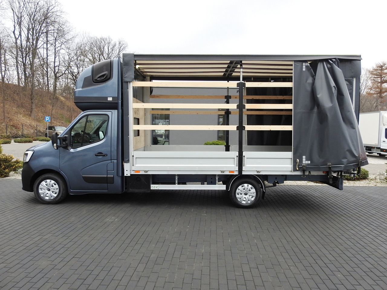 Curtain side van RENAULT MASTER  TARPAULIN 10 PALLETS WEBASTO CRUISE CONTROL LED LIGHTS PNEUMATICS AIR CONDITIONING  165HP: picture 8