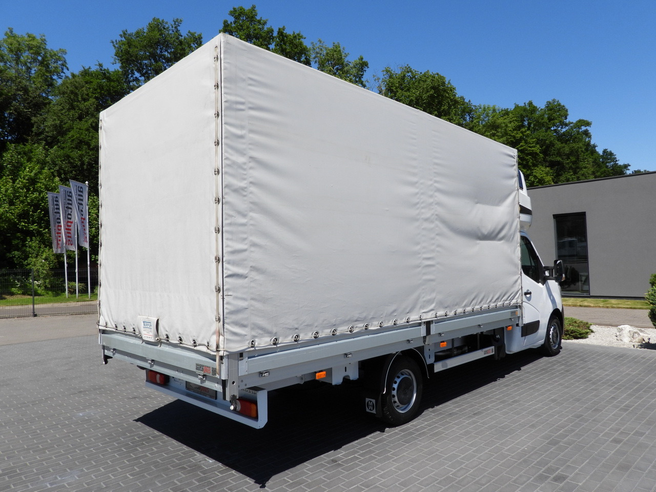 Curtain side van RENAULT MASTER  TARPAULIN 10 PALLETS WEBASTO CRUISE CONTROL LED LIGHTS PNEUMATICS AIR CONDITIONING  165HP: picture 13