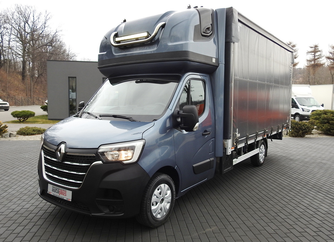 Curtain side van RENAULT MASTER  TARPAULIN 10 PALLETS WEBASTO CRUISE CONTROL LED LIGHTS PNEUMATICS AIR CONDITIONING  165HP: picture 6