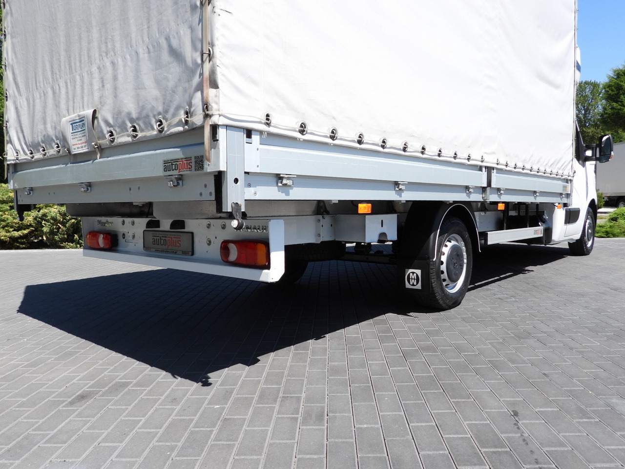 Curtain side van RENAULT MASTER  TARPAULIN 10 PALLETS WEBASTO CRUISE CONTROL LED LIGHTS PNEUMATICS AIR CONDITIONING  165HP: picture 25