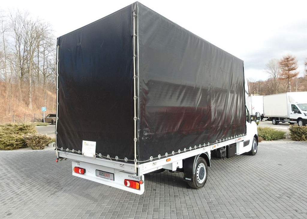 Renault MASTER PRITSCHE PLANE 10 PALETTEN TEMPOMAT - Curtain side van: picture 3 Renault MASTER PRITSCHE PLANE 10 PALETTEN TEMPOMAT - Curtain side van: picture 3