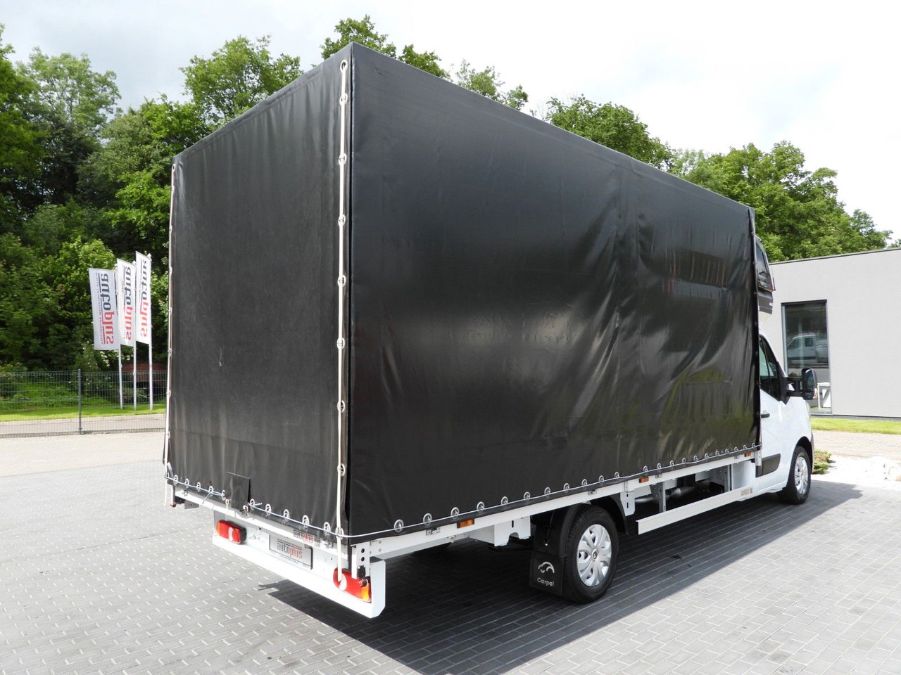 Curtain side van Renault MASTER  PRITSCHE PLANE 10 PALETTEN TEMPOMAT: picture 13