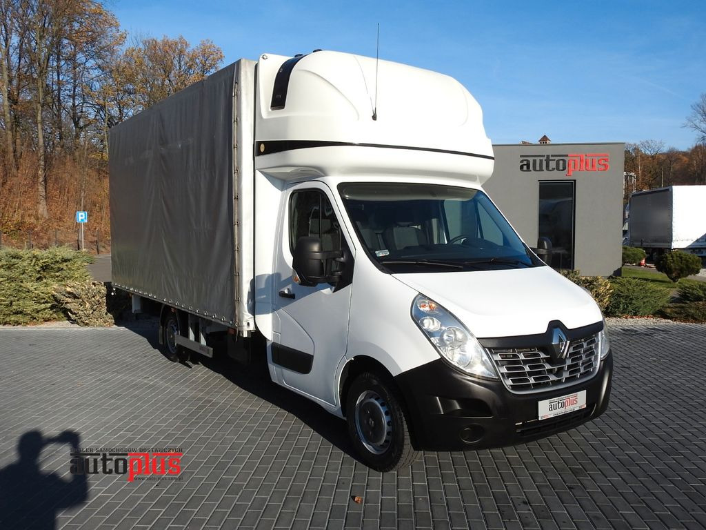 Renault MASTER PRITSCHE PLANE 10 PALETTEN TEMPOMAT - Curtain side van: picture 1 Renault MASTER PRITSCHE PLANE 10 PALETTEN TEMPOMAT - Curtain side van: picture 1