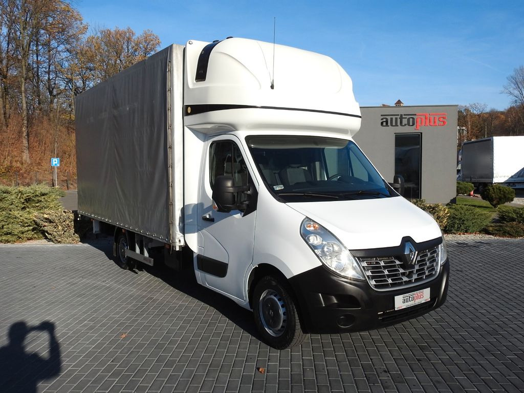 Renault MASTER PRITSCHE PLANE 10 PALETTEN TEMPOMAT - Curtain side van: picture 4 Renault MASTER PRITSCHE PLANE 10 PALETTEN TEMPOMAT - Curtain side van: picture 4