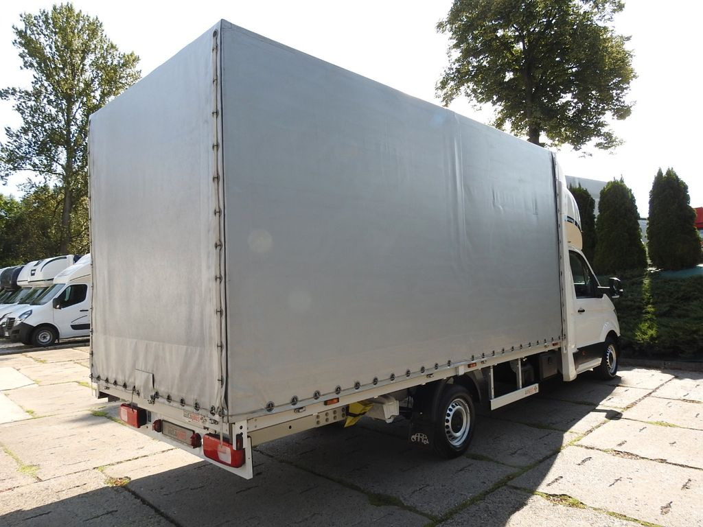 Curtain side van, Combi van Volkswagen CRAFTER PRITSCHE PLANE 10 PALETTEN WEBASTO A/C: picture 13