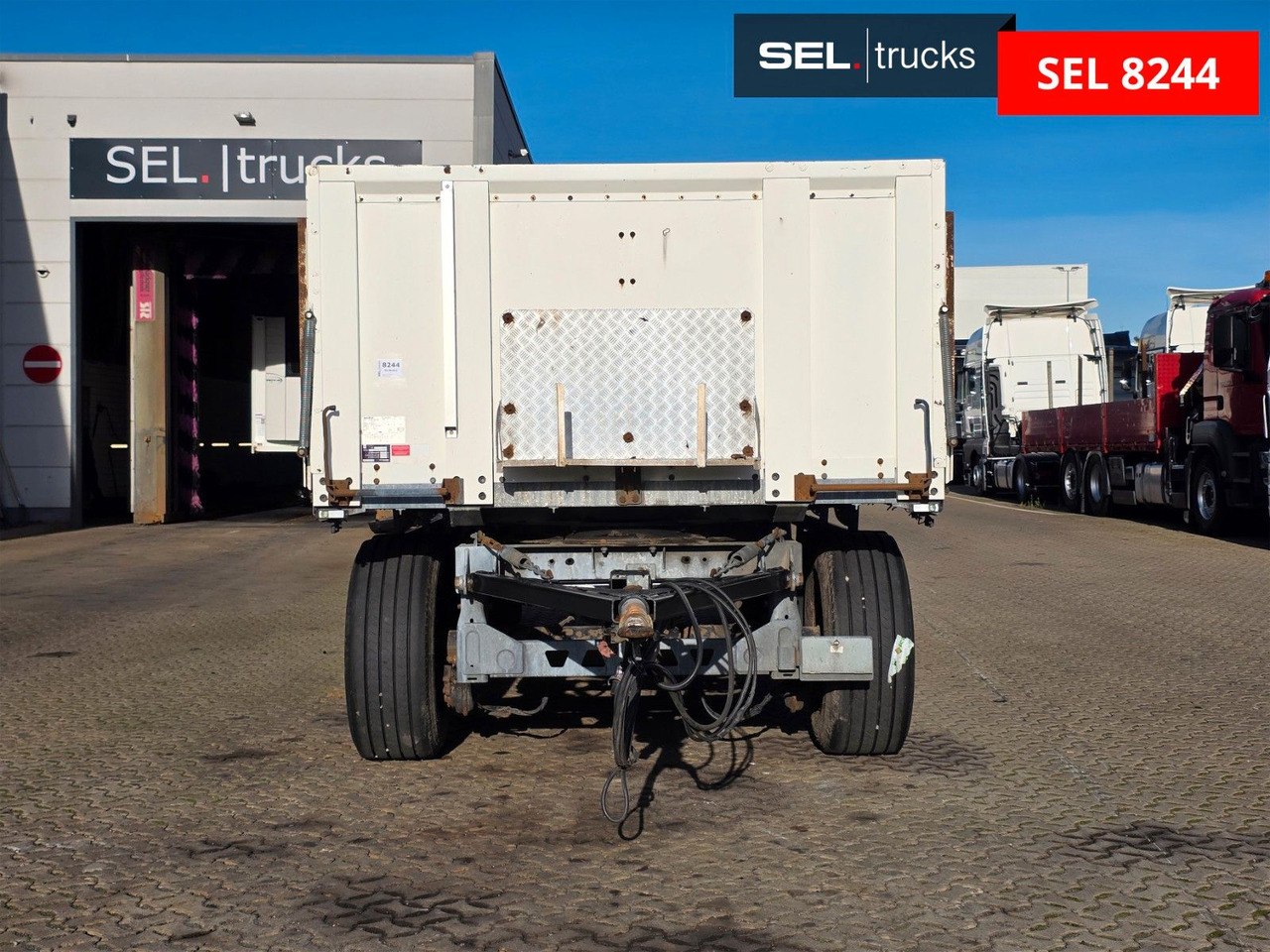 Ackermann PA-F18/7,1E BPA+ / Baustoff / 40 mm - Dropside/ Flatbed trailer: picture 2 Ackermann PA-F18/7,1E BPA+ / Baustoff / 40 mm - Dropside/ Flatbed trailer: picture 2