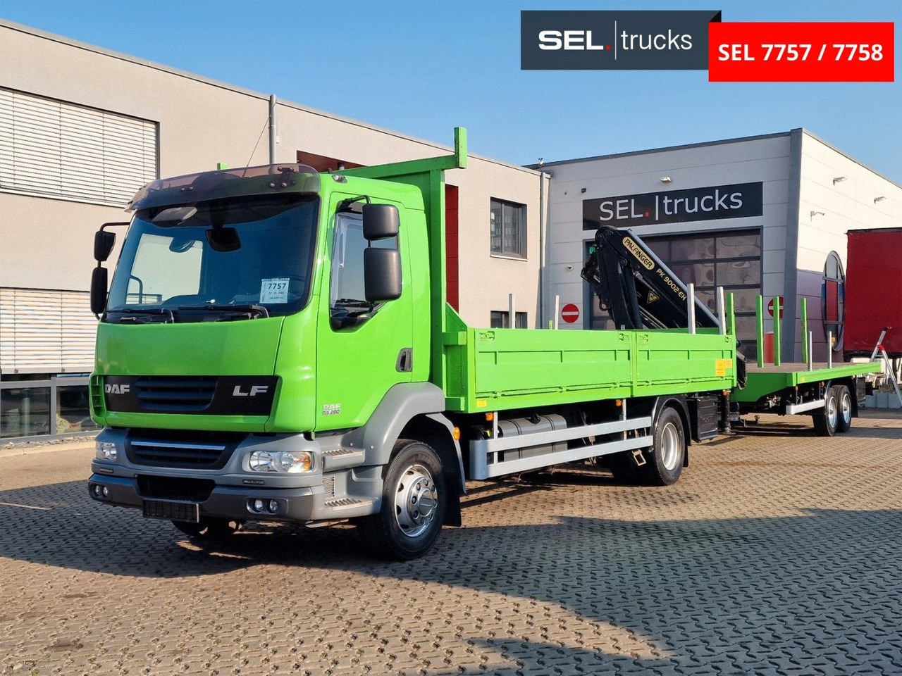 DAF LF 55.280 / Palfinger PK 9002EH / Komplettpreis - Crane truck: picture 1 DAF LF 55.280 / Palfinger PK 9002EH / Komplettpreis - Crane truck: picture 1