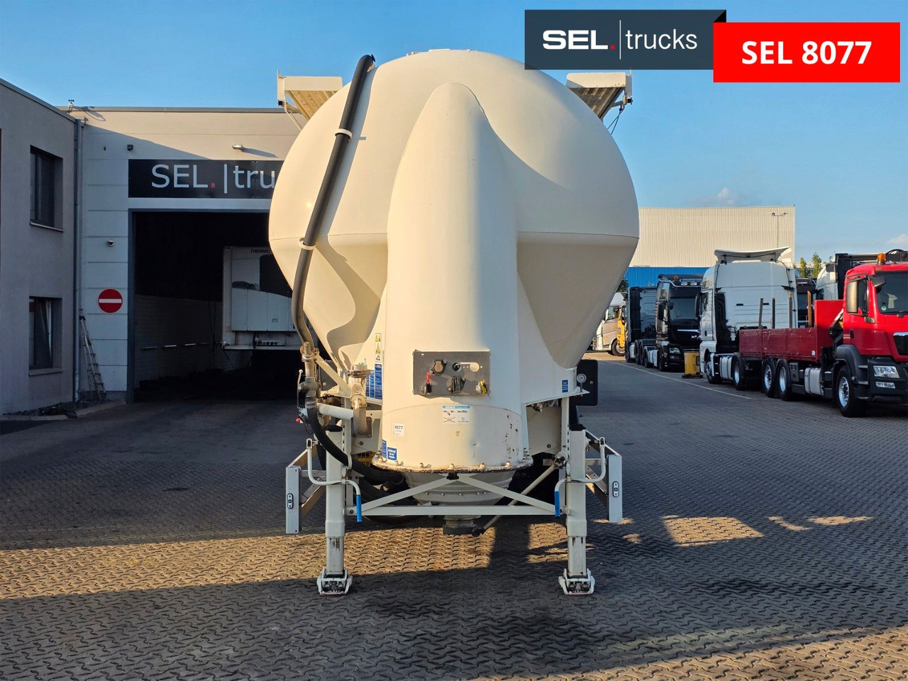 Feldbinder EUT 40.3/7645/A/2 / 1 Kammer - Silo semi-trailer: picture 2 Feldbinder EUT 40.3/7645/A/2 / 1 Kammer - Silo semi-trailer: picture 2