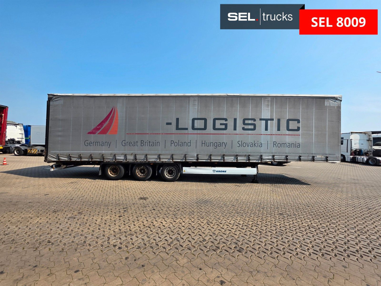 Krone SD / Hubdach / EDSCHA / Mega - Curtainsider semi-trailer: picture 4 Krone SD / Hubdach / EDSCHA / Mega - Curtainsider semi-trailer: picture 4