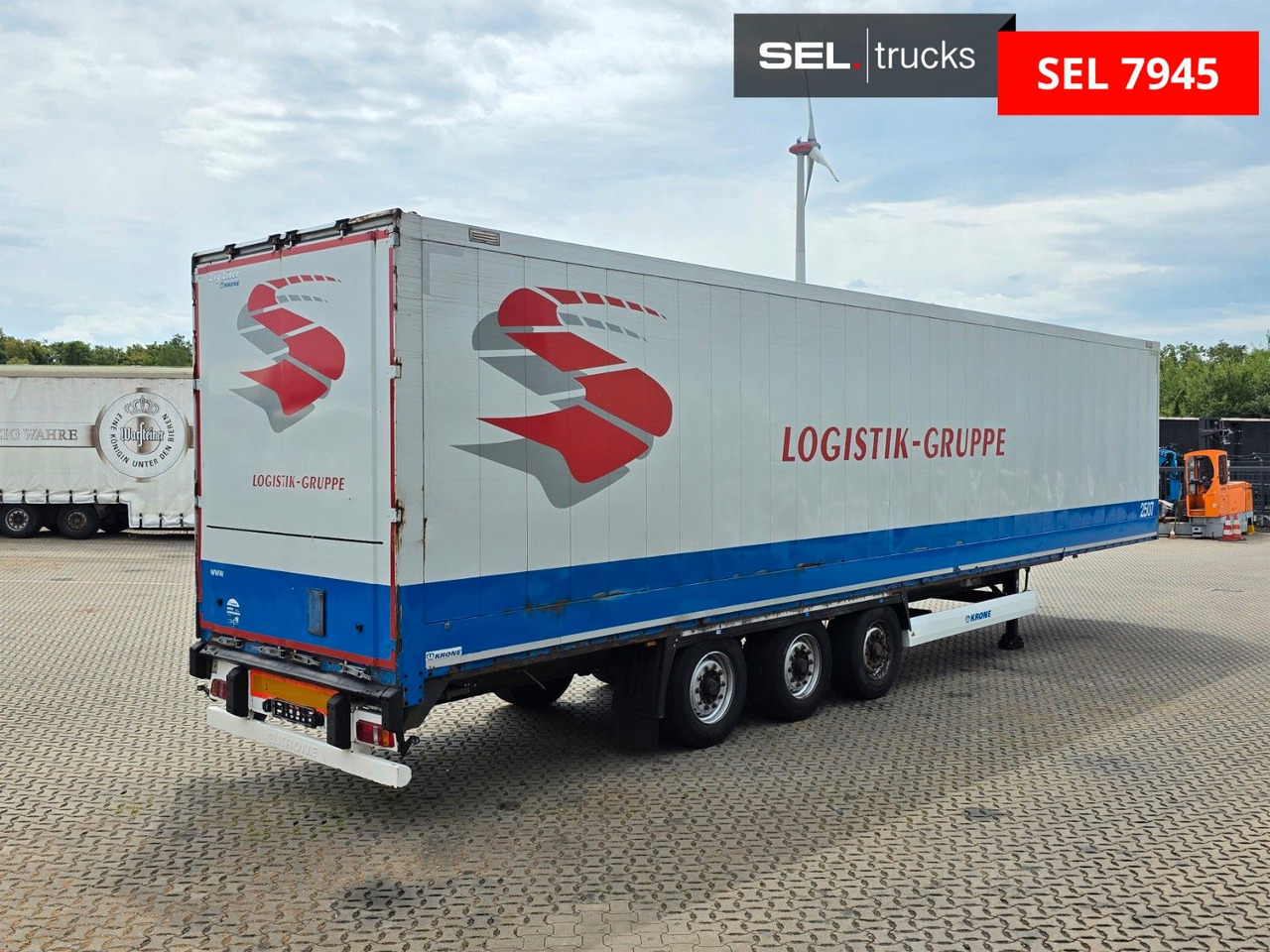 Krone SD / Textil / Liftachse - Closed box semi-trailer: picture 5 Krone SD / Textil / Liftachse - Closed box semi-trailer: picture 5