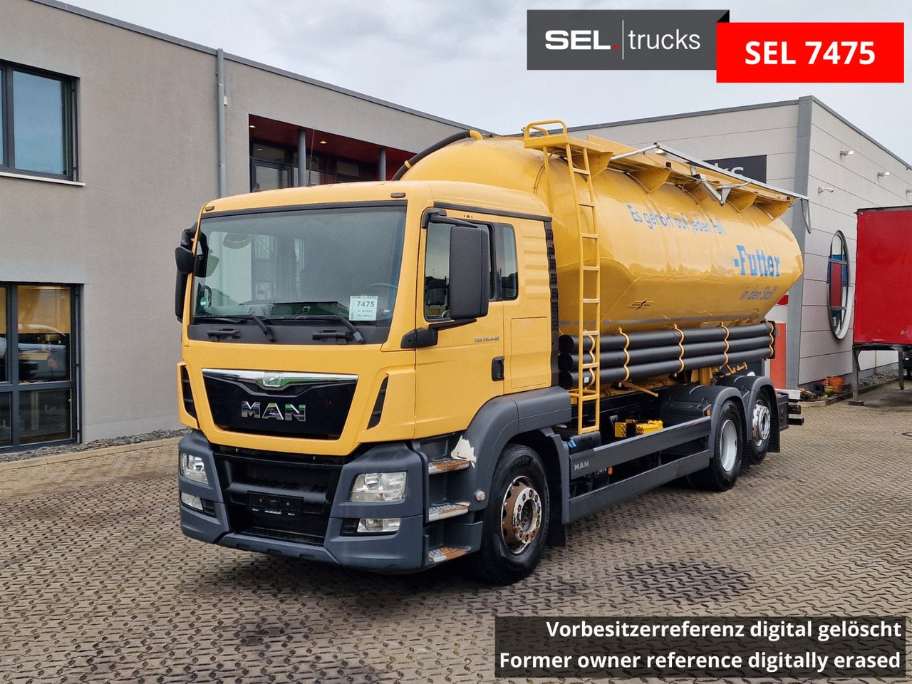 MAN TGS 26.440 6X2-4 LL / SILO / ZF Int. / Spitzer / - Tank truck: picture 1 MAN TGS 26.440 6X2-4 LL / SILO / ZF Int. / Spitzer / - Tank truck: picture 1