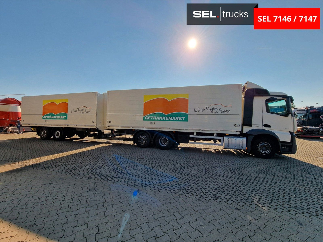 Mercedes-Benz Actros 2543 / Retarder / Lenkachse / Liftachse - Beverage truck: picture 4 Mercedes-Benz Actros 2543 / Retarder / Lenkachse / Liftachse - Beverage truck: picture 4