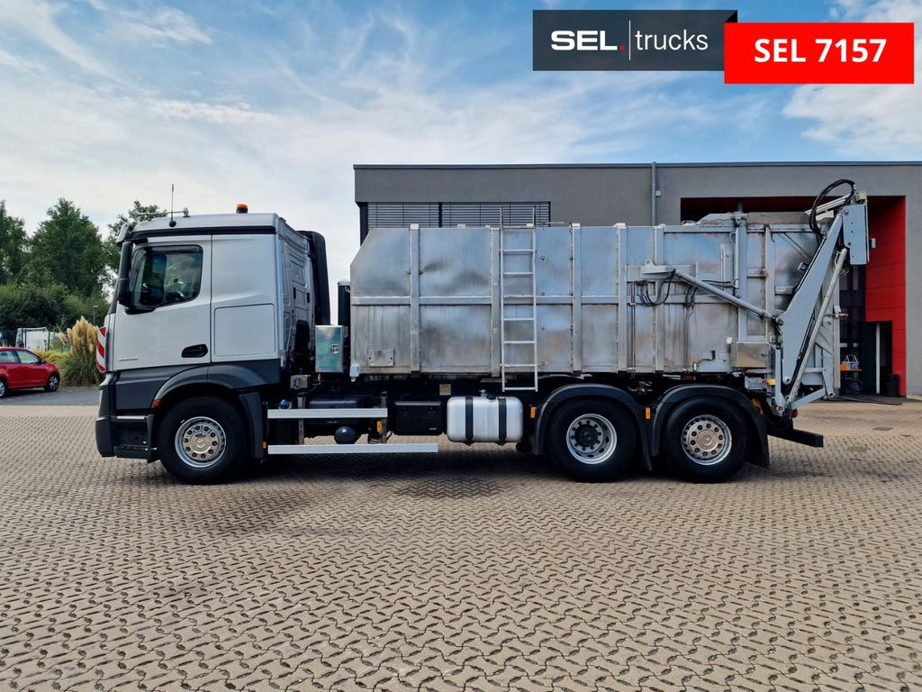 Tipper Mercedes-Benz Actros 2545 / Tierkadaver / mit Waage: picture 8