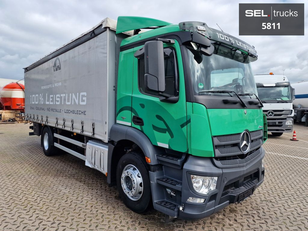 Mercedes-Benz Antos 1830L 4X2 Mercedes-Benz Antos 1830L 4X2 / ideal für Stahltransporte - Curtainsider truck: picture 4 Mercedes-Benz Antos 1830L 4X2 Mercedes-Benz Antos 1830L 4X2 / ideal für Stahltransporte - Curtainsider truck: picture 4