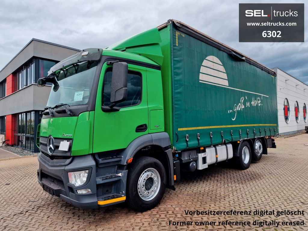 Mercedes-Benz Antos 2536 L / LENKACHSE / STERZANTE - Curtainsider truck: picture 1 Mercedes-Benz Antos 2536 L / LENKACHSE / STERZANTE - Curtainsider truck: picture 1