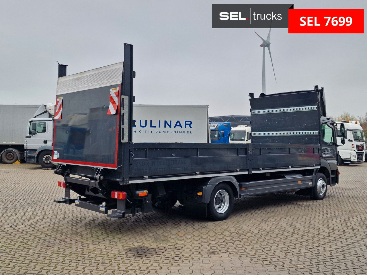 Mercedes-Benz Atego 1221 / Ladebordwand - Curtainsider truck: picture 5 Mercedes-Benz Atego 1221 / Ladebordwand - Curtainsider truck: picture 5
