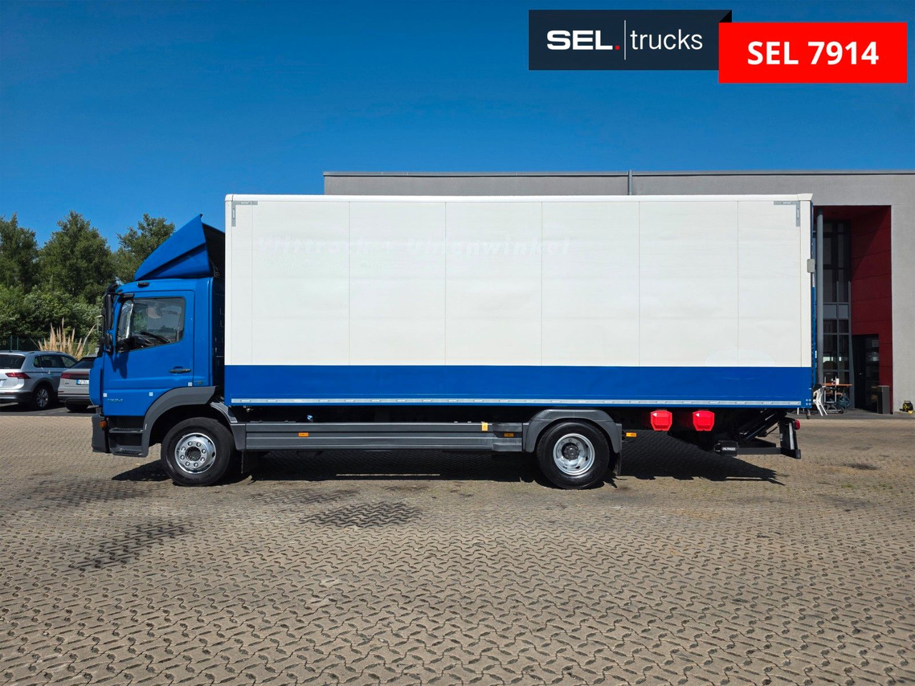Box truck Mercedes-Benz Atego 1324 / Ladebordwand: picture 8
