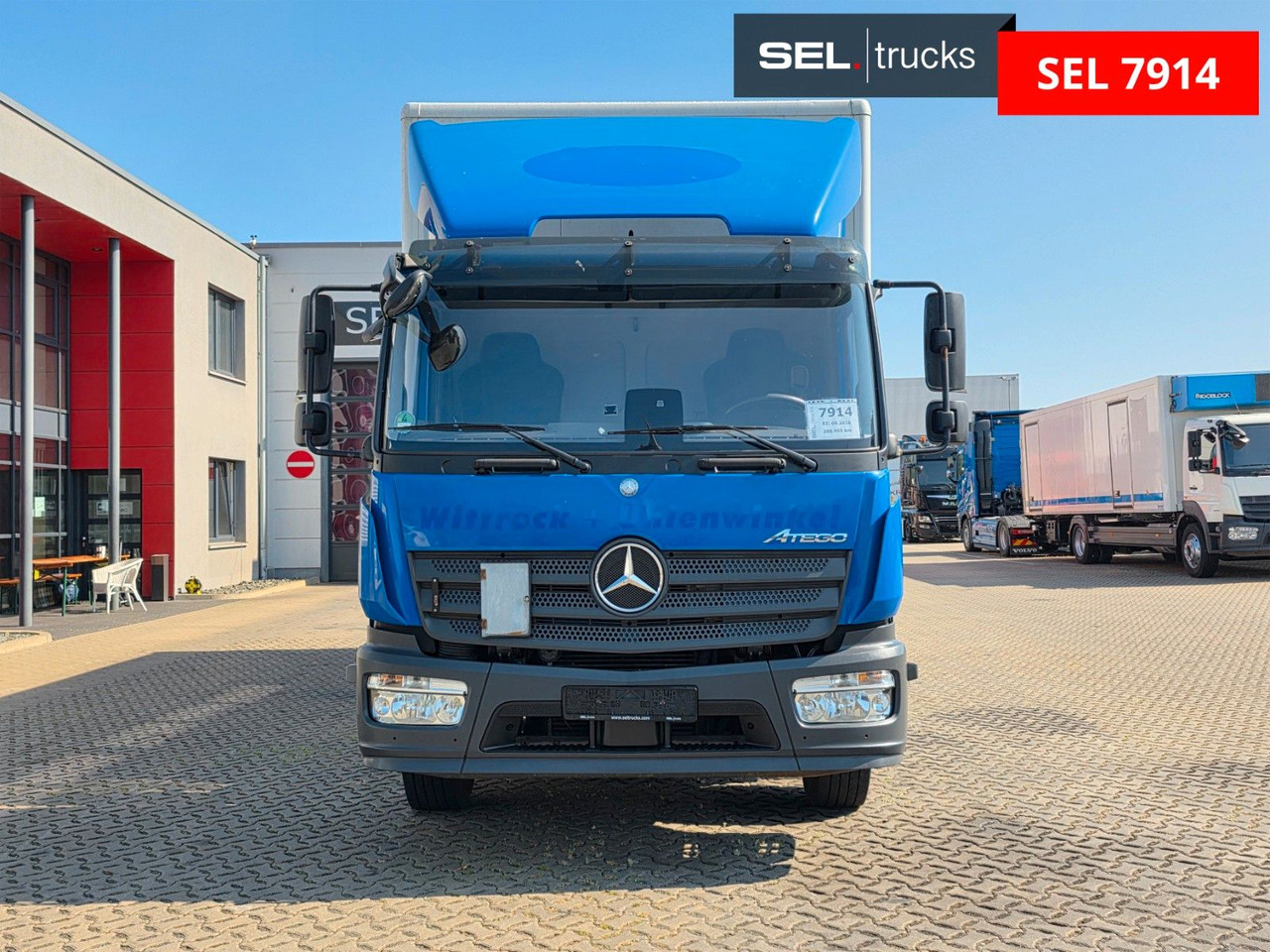 Mercedes-Benz Atego 1324 / Ladebordwand - Box truck: picture 2 Mercedes-Benz Atego 1324 / Ladebordwand - Box truck: picture 2
