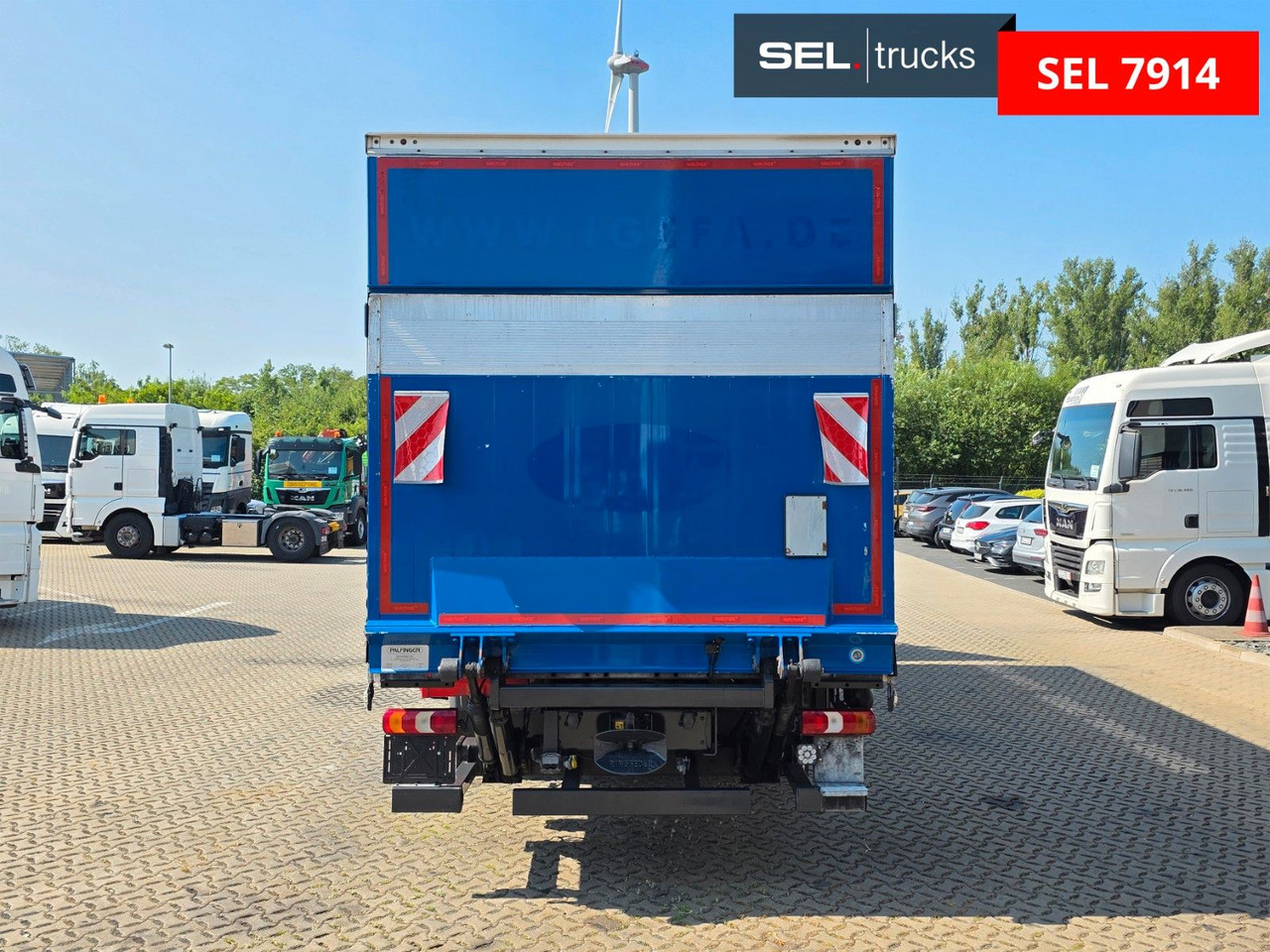 Box truck Mercedes-Benz Atego 1324 / Ladebordwand: picture 6