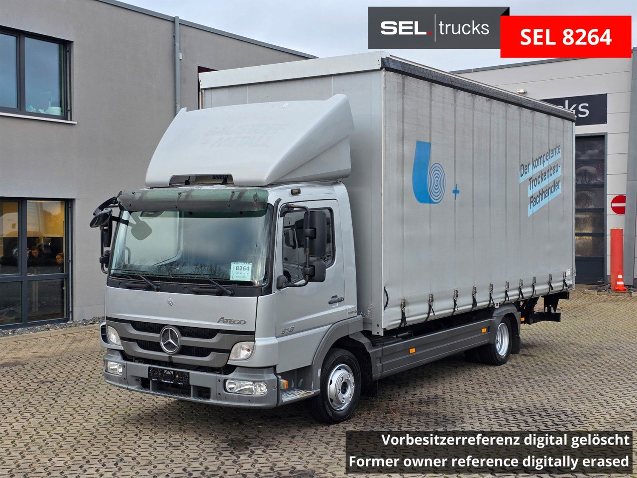 Mercedes-Benz Atego 818 / Ladebordwand - Curtain side van: picture 1 Mercedes-Benz Atego 818 / Ladebordwand - Curtain side van: picture 1