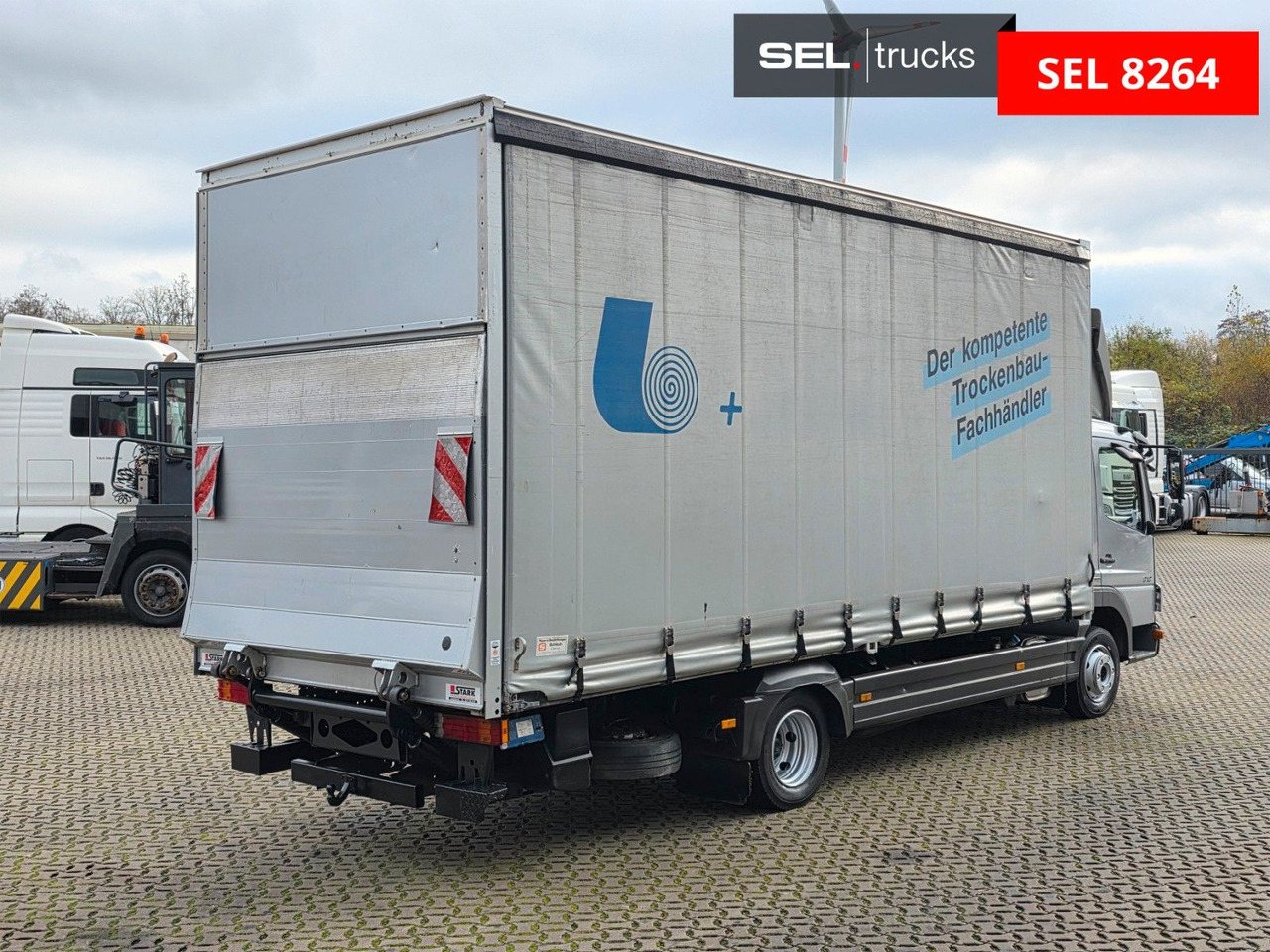 Mercedes-Benz Atego 818 / Ladebordwand - Curtain side van: picture 5 Mercedes-Benz Atego 818 / Ladebordwand - Curtain side van: picture 5