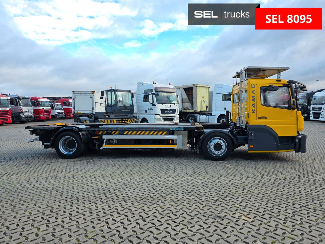 Mercedes-Benz Kamag WBH25 / Umsetzer (Mafi/Terberg) - Container transporter/ Swap body truck: picture 4 Mercedes-Benz Kamag WBH25 / Umsetzer (Mafi/Terberg) - Container transporter/ Swap body truck: picture 4