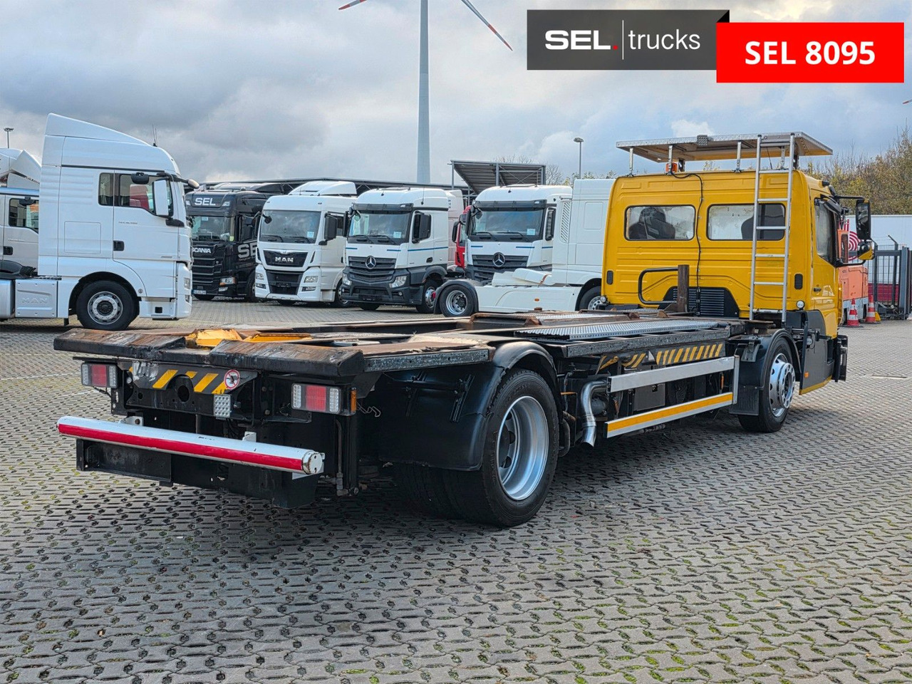 Mercedes-Benz Kamag WBH25 / Umsetzer (Mafi/Terberg) - Container transporter/ Swap body truck: picture 5 Mercedes-Benz Kamag WBH25 / Umsetzer (Mafi/Terberg) - Container transporter/ Swap body truck: picture 5