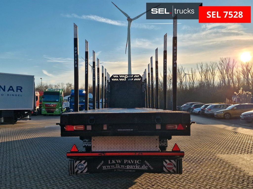 Timber semi-trailer PAVIC PRSH-27-SW / Liftachse: picture 6