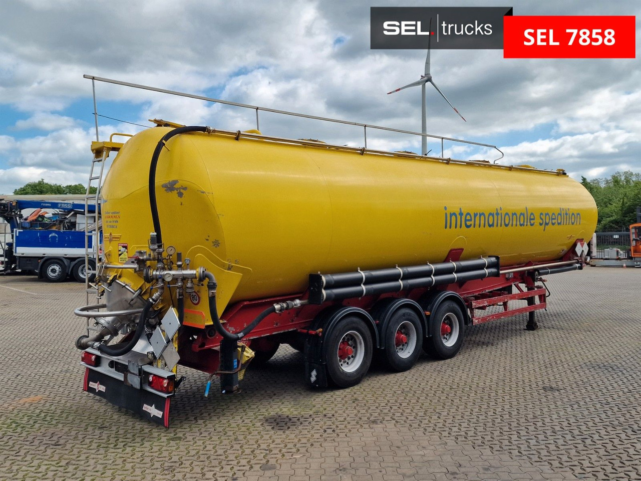 Spitzer K 2766 CAL GGVS / Kippsilo / 66m3 / ADR AT - Silo semi-trailer: picture 5 Spitzer K 2766 CAL GGVS / Kippsilo / 66m3 / ADR AT - Silo semi-trailer: picture 5
