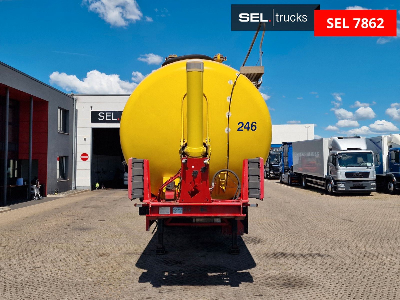 Spitzer SK2766CAL GGVS / Kippsilo / Alu / ADR AT / 66m³ - Silo semi-trailer: picture 2 Spitzer SK2766CAL GGVS / Kippsilo / Alu / ADR AT / 66m³ - Silo semi-trailer: picture 2