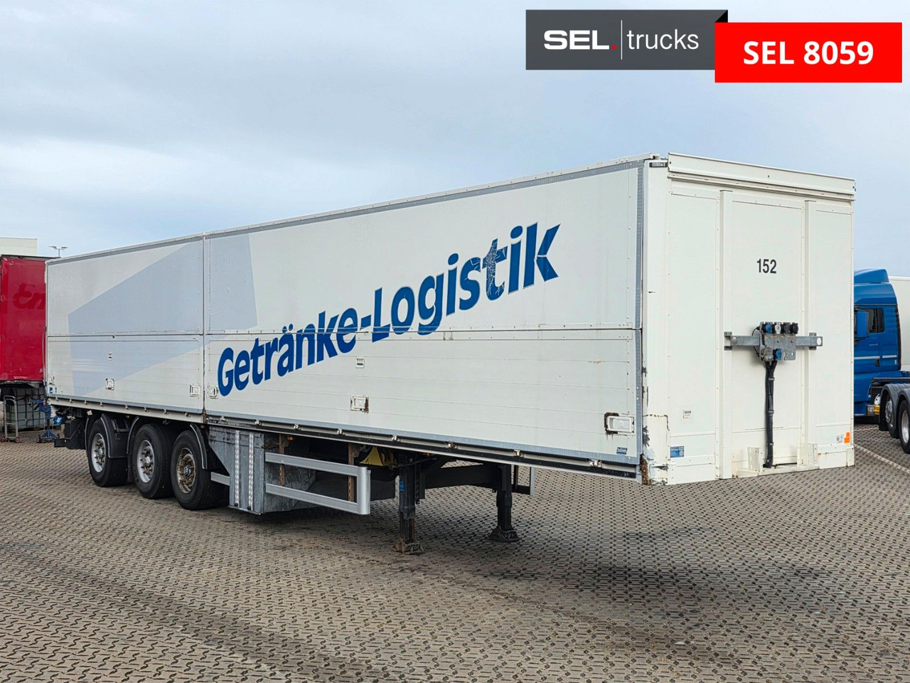 System Trailer PRSSL-24-1-TRI / Ldbw / Lenkachse - Beverage semi-trailer: picture 3 System Trailer PRSSL-24-1-TRI / Ldbw / Lenkachse - Beverage semi-trailer: picture 3