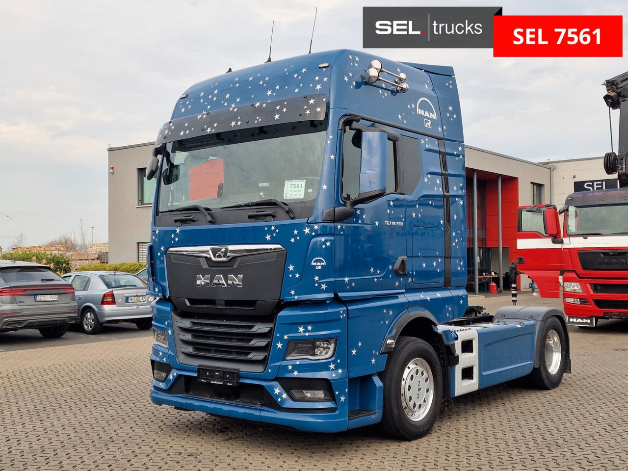MAN TGX 18.580 4X2 LL SA / Intarder / PTO / D38 / 6D - Tractor unit: picture 1 MAN TGX 18.580 4X2 LL SA / Intarder / PTO / D38 / 6D - Tractor unit: picture 1