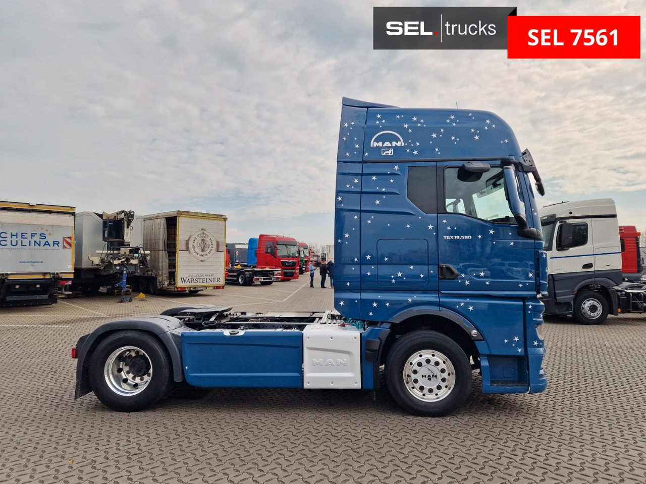 MAN TGX 18.580 4X2 LL SA / Intarder / PTO / D38 / 6D - Tractor unit: picture 4 MAN TGX 18.580 4X2 LL SA / Intarder / PTO / D38 / 6D - Tractor unit: picture 4