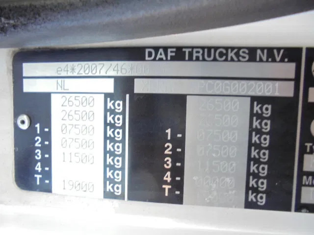 Garbage truck DAF CF 250: picture 16