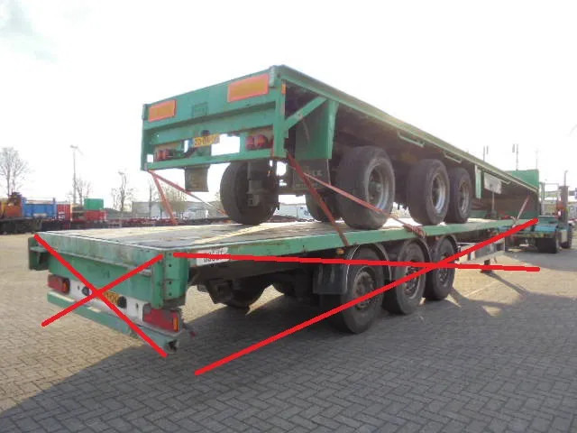 Floor FLO 15-28H - Dropside/ Flatbed semi-trailer: picture 3 Floor FLO 15-28H - Dropside/ Flatbed semi-trailer: picture 3