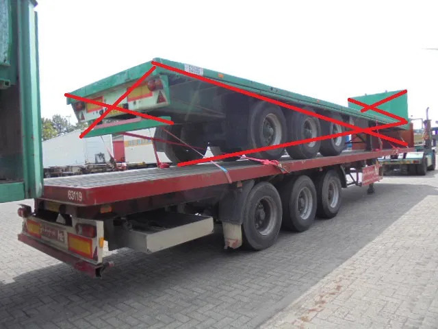 Fruehauf ONCR 39-327 A - Dropside/ Flatbed semi-trailer: picture 5 Fruehauf ONCR 39-327 A - Dropside/ Flatbed semi-trailer: picture 5