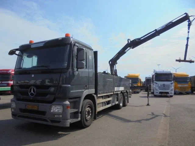 Mercedes-Benz Actros 2532 LTNLA - Dropside/ Flatbed truck, Crane truck: picture 1 Mercedes-Benz Actros 2532 LTNLA - Dropside/ Flatbed truck, Crane truck: picture 1