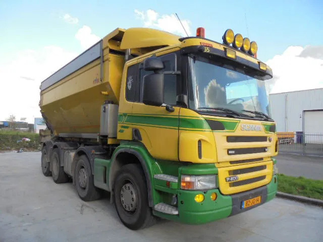 Tipper Scania P400 8X2 ASFALT: picture 5