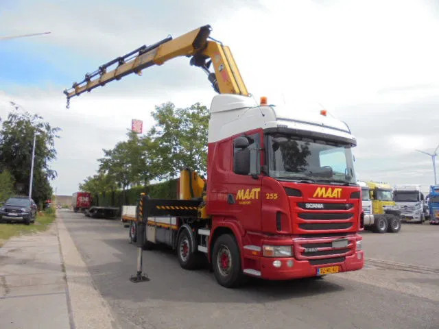Scania R480 8X2 RETARDER - Box truck, Crane truck: picture 3 Scania R480 8X2 RETARDER - Box truck, Crane truck: picture 3